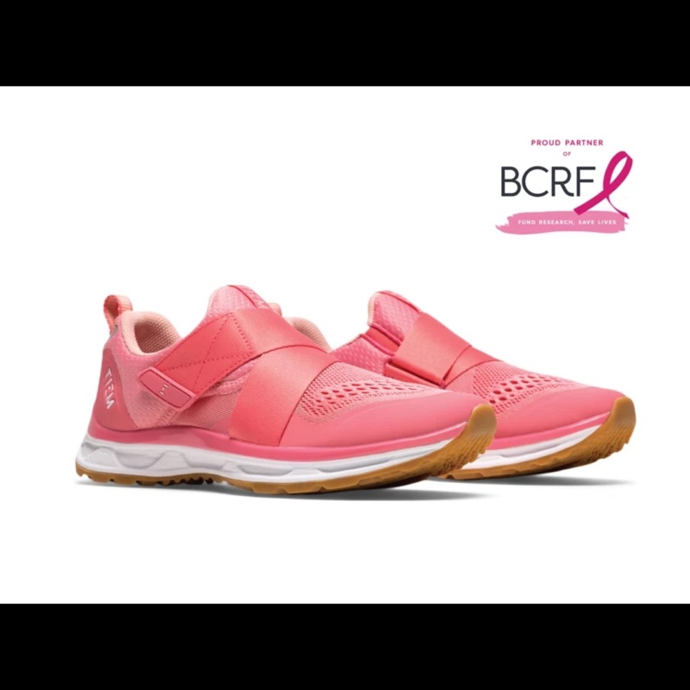 Coral Pink Slipstream Tiems with SPD cleats